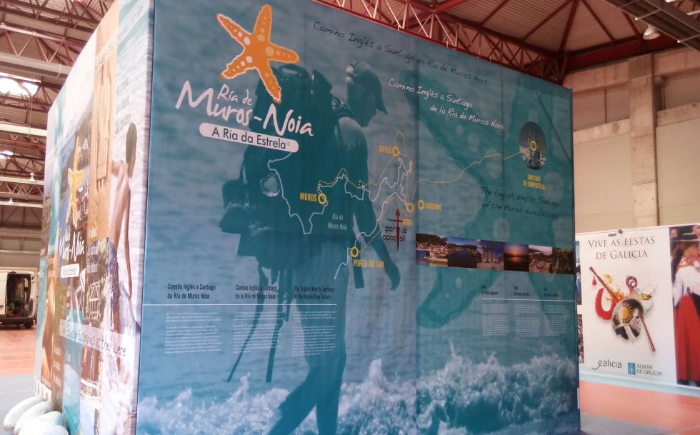 La Asociación de Concellos do Camiño de la Ría Muros-Noia se promocionan