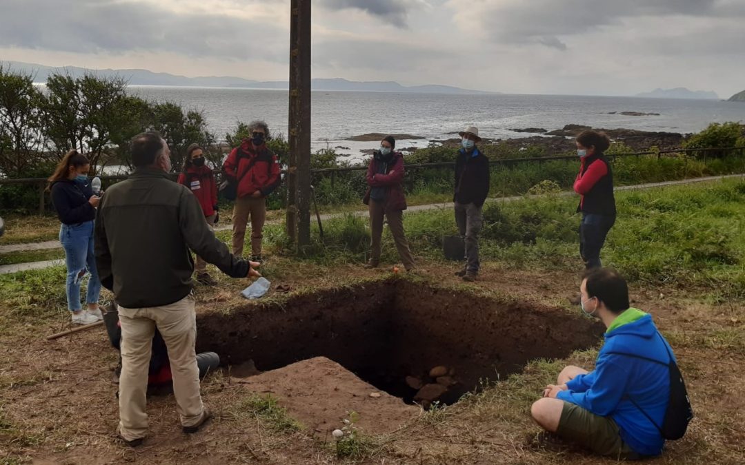 Aparecen restos de dos fábricas de salazón de la época romana en la isla de Ons