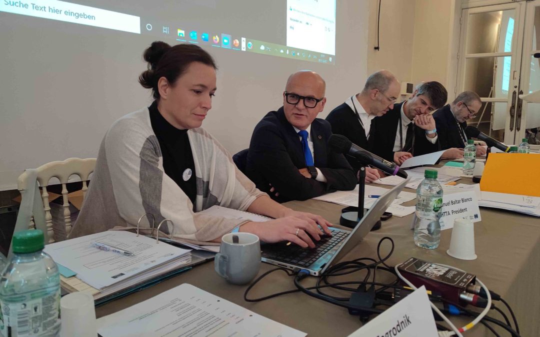 Manuel Baltar preside la Asamblea General de la Asociación Europea de Ciudades Históricas Termales en Vichy