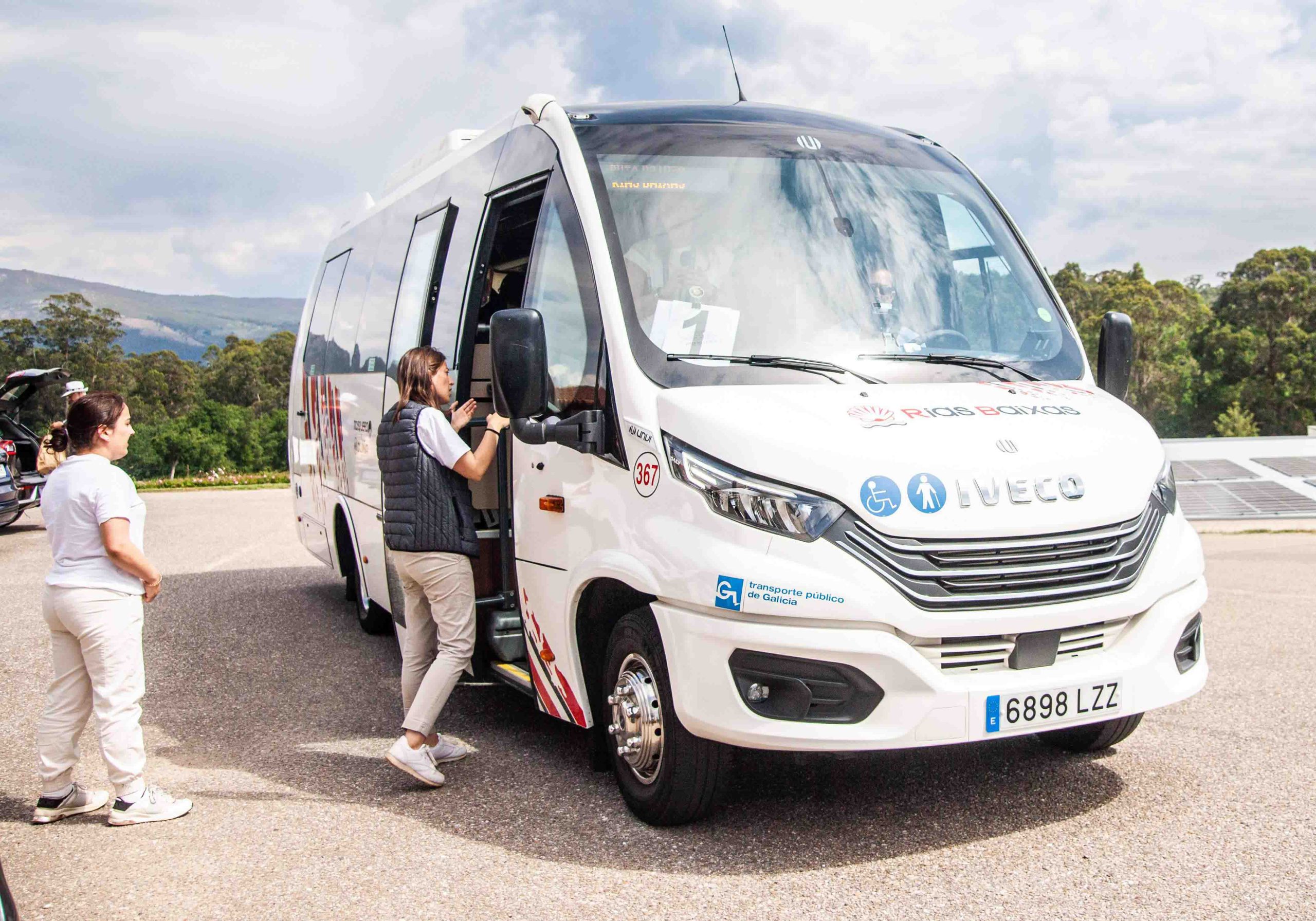 Los Buses de Vendimia de la Ruta del Vino Rías Baixas recorren O Condado y O Rosal